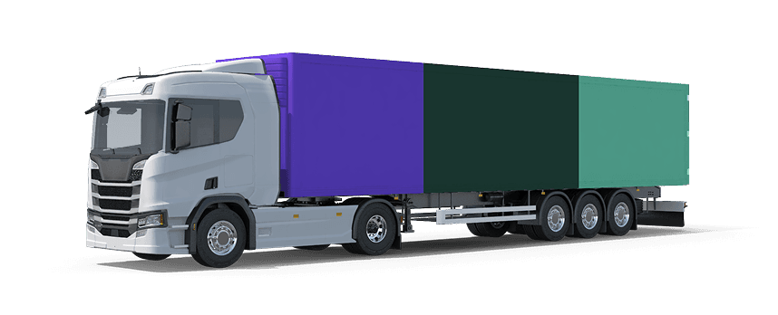 Direct transport truck