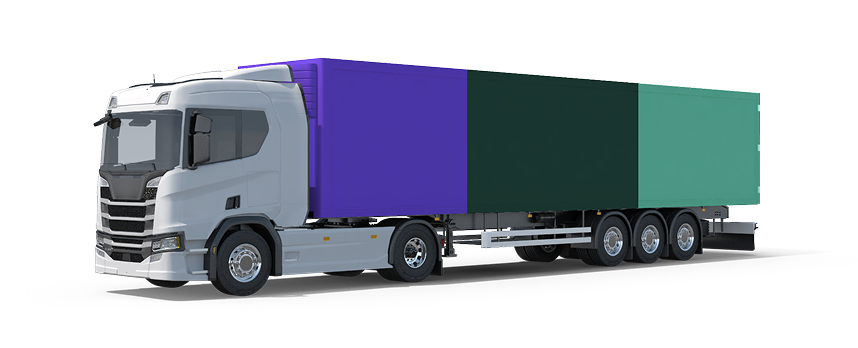 Direct transport truck